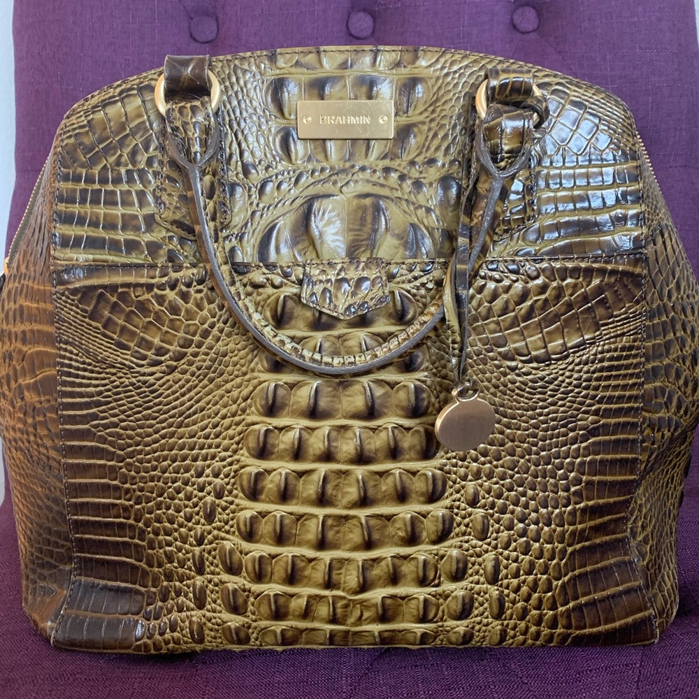Slight used well cared for Brahmin Satchel